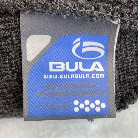 Bula Gray Knit Acrylic Hat - Picture 3 of 8